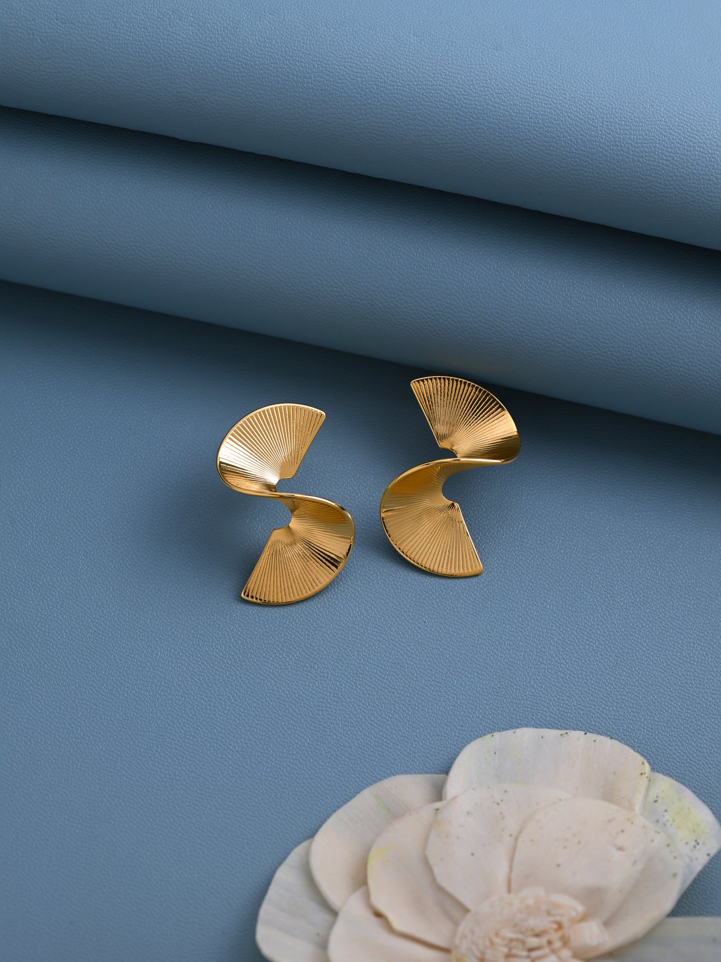 Twirling Ribbon Earrings