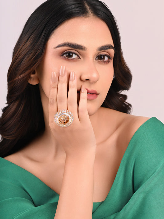 Blossoming Diamond Ring