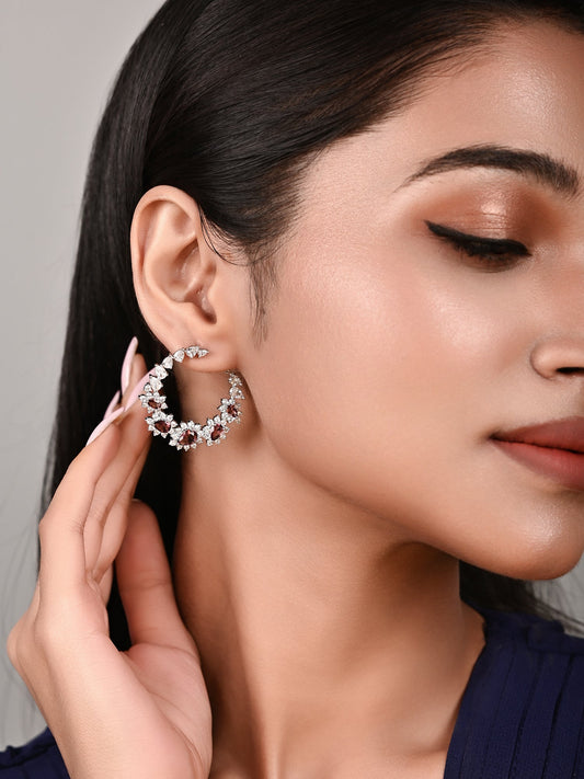 Rare Brown Diamond Hoops