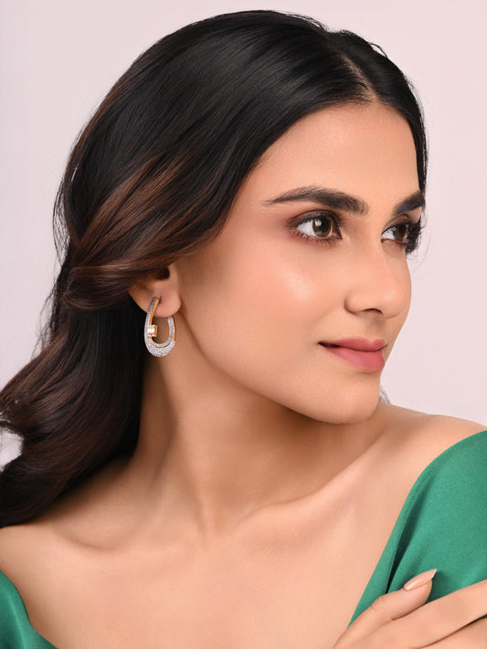 Italian Hook Shape Earrings