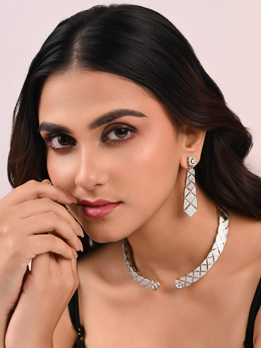 Italian Open Collar Necklace Set