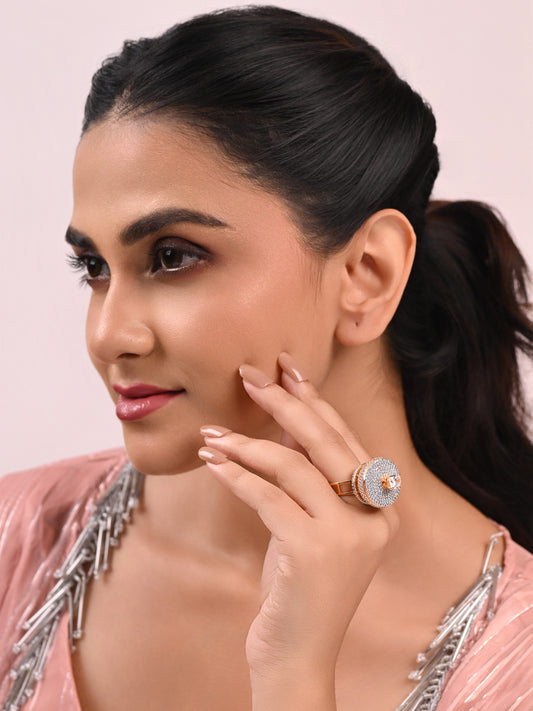 Italian Rotating Crown Ring