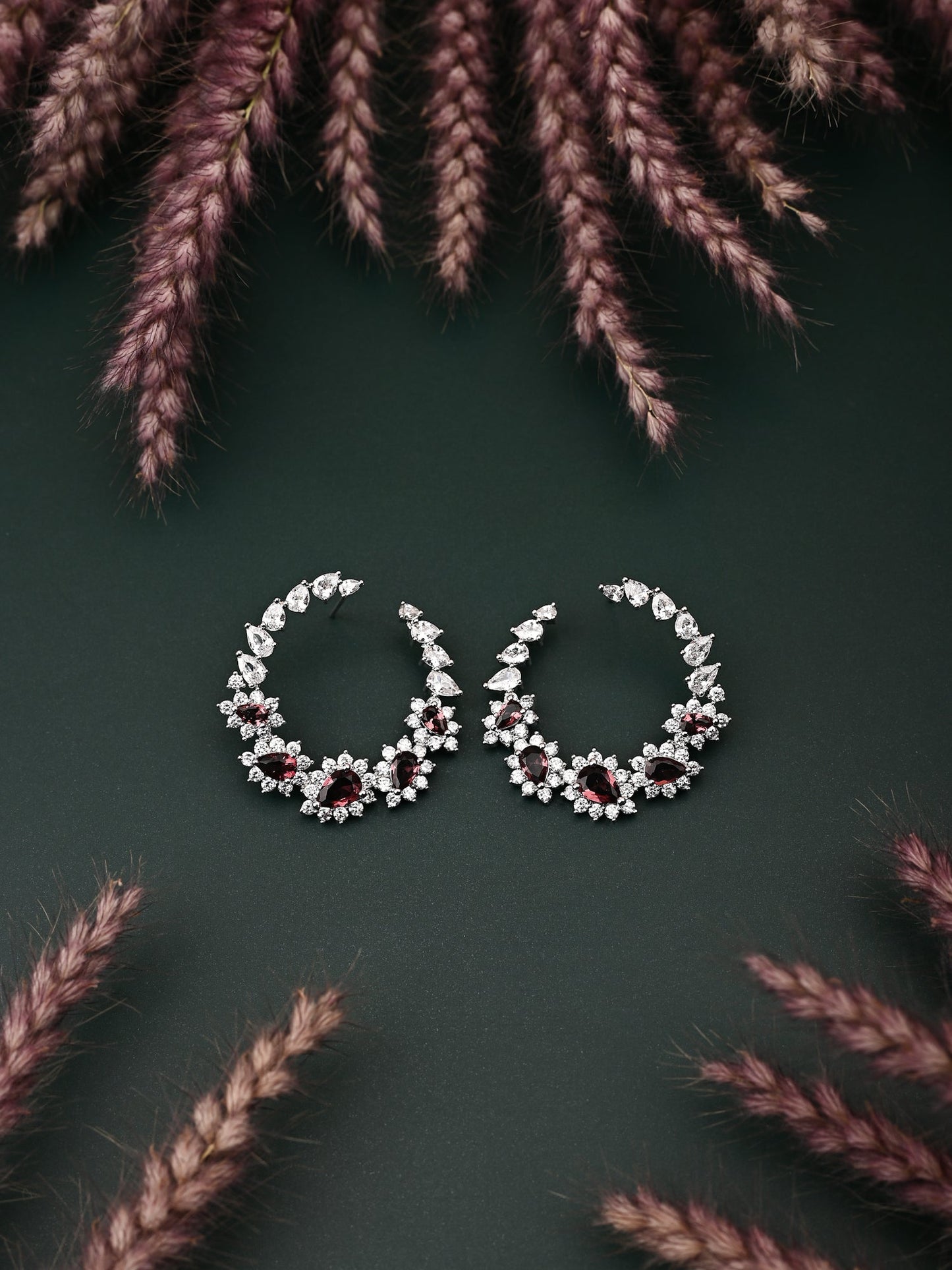 Rare Brown Diamond Hoops