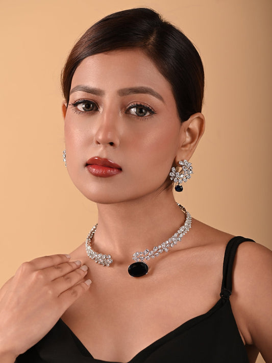 Sapphire & Diamond Chic Set