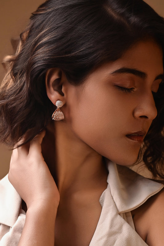 Italian Rosegold Earring