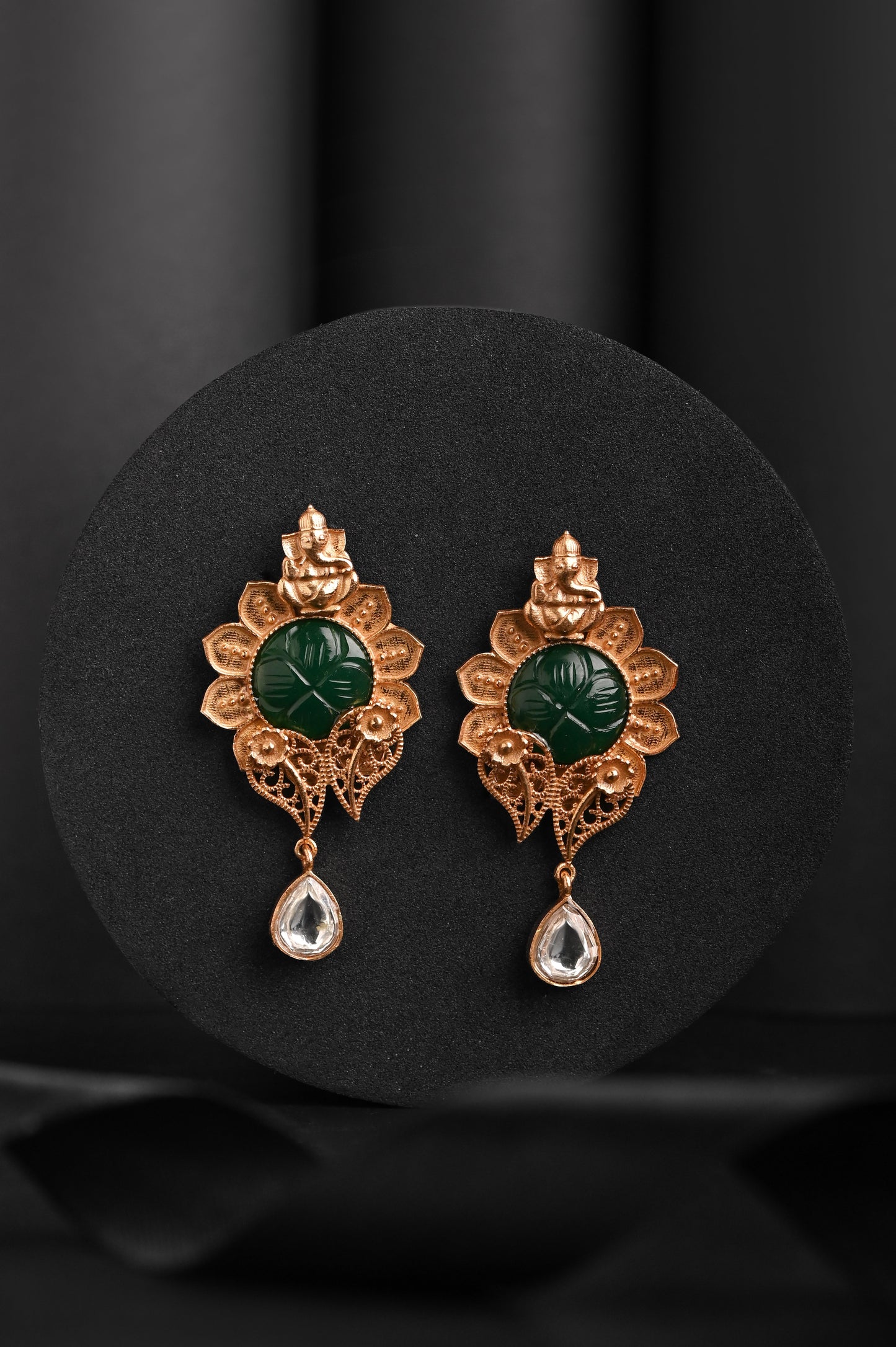 Temple Fusion Jadau Earring