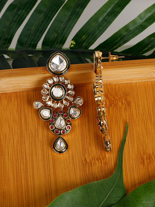 Ethnic Jadau Earrings