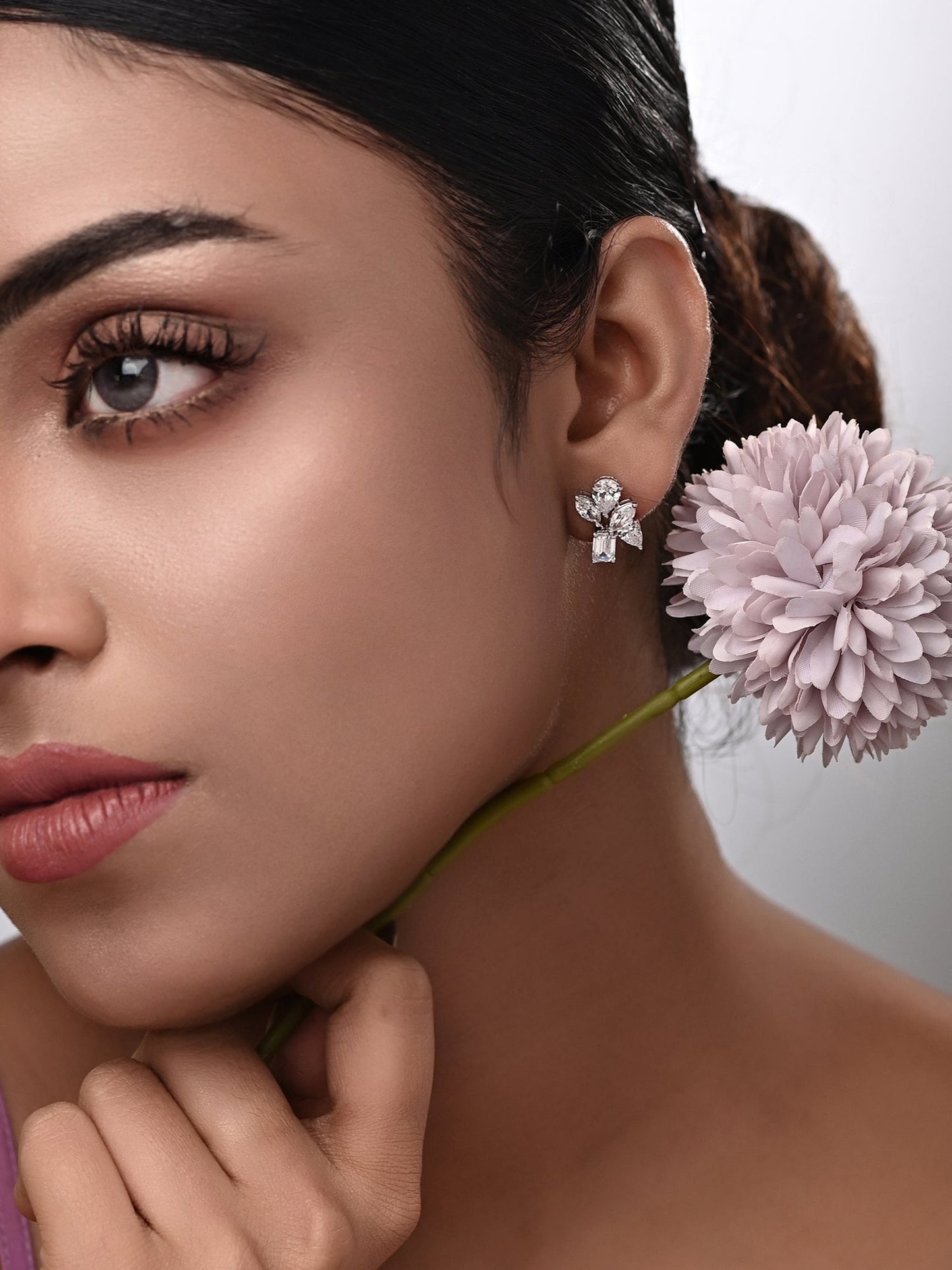Multi Shape Swarovski Crystal Stud