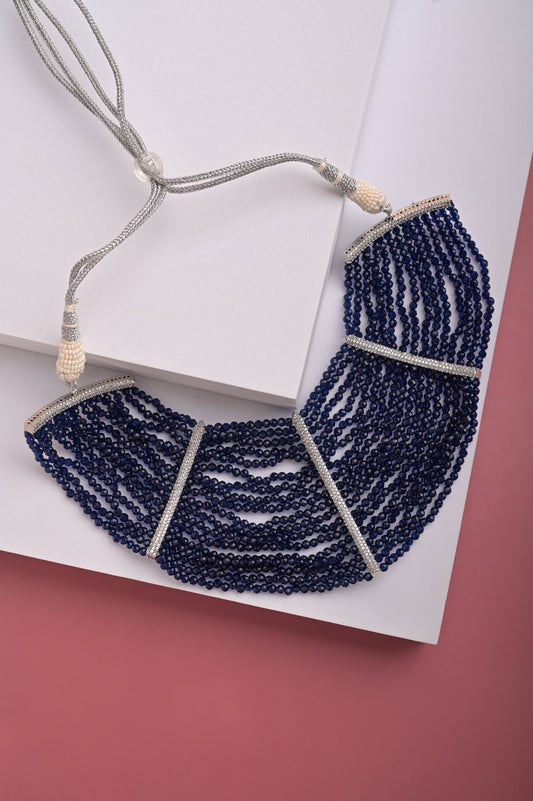 Nocturne Blue Neckpiece