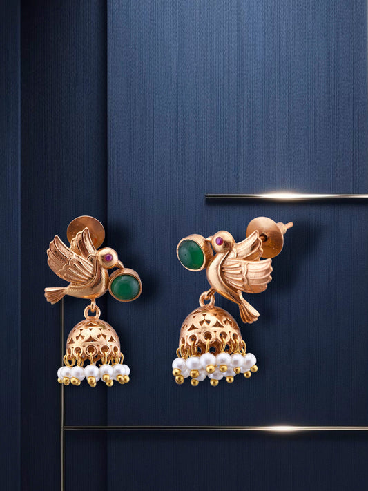 Mystical Bird Jhumka