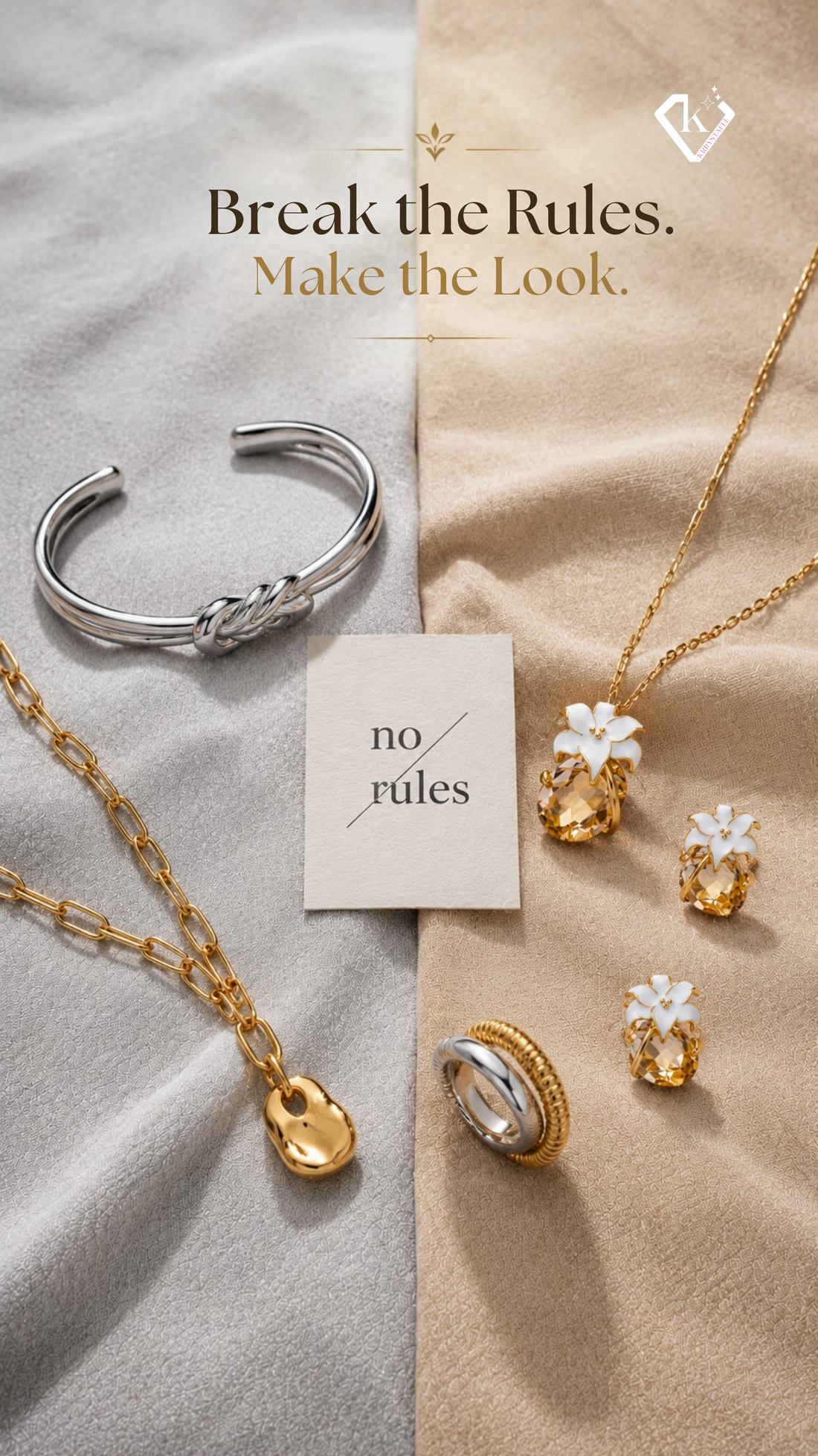 Mixing Gold and Silver Is the Biggest Jewellery Rule Break of 2026 — And We Are Here for It
