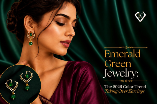 Emerald Green Jewelry: The 2026 Color Trend Taking Over Earrings