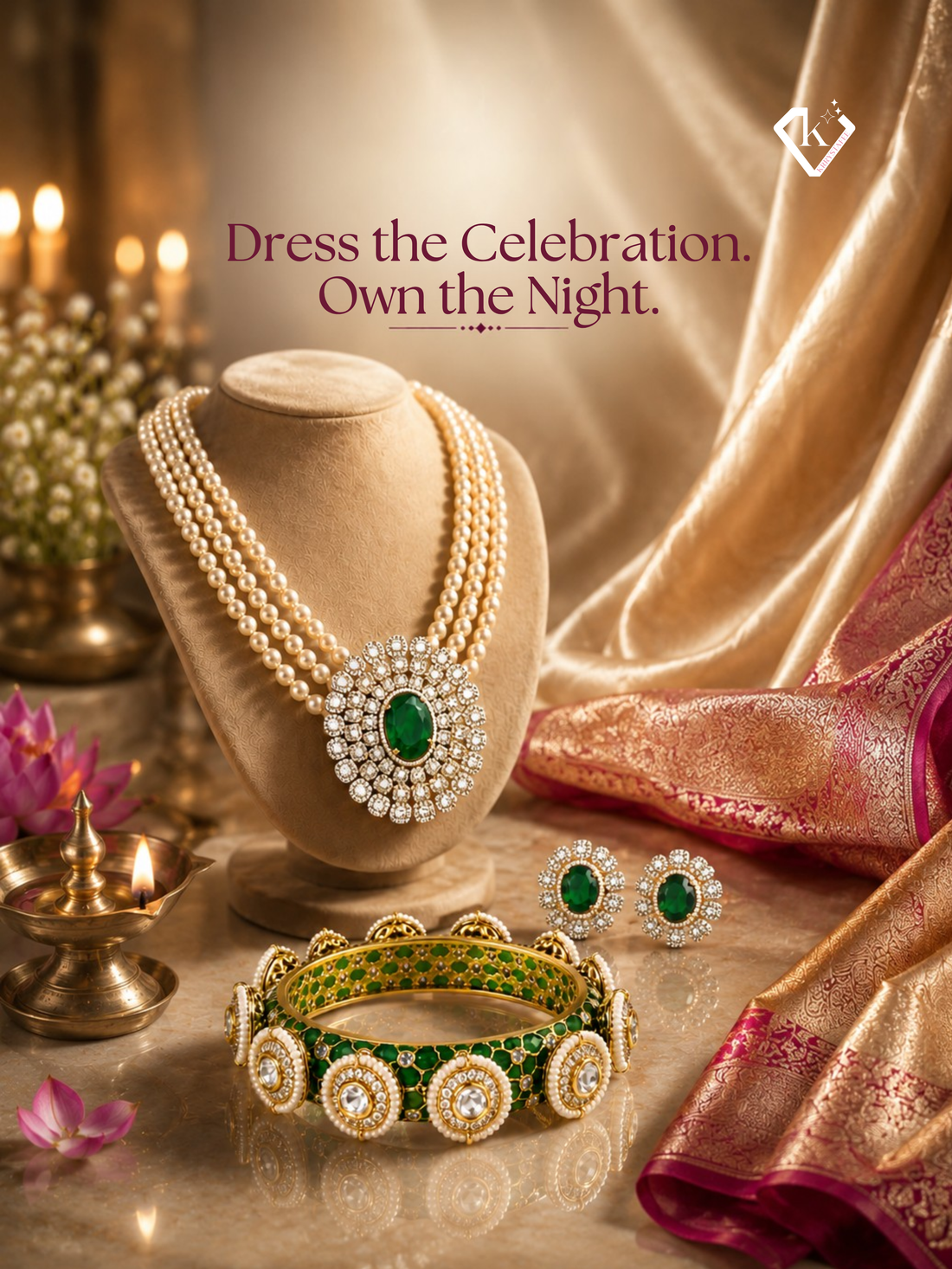 Krrystafee's Festive Collection: Jewellery Built for Celebration