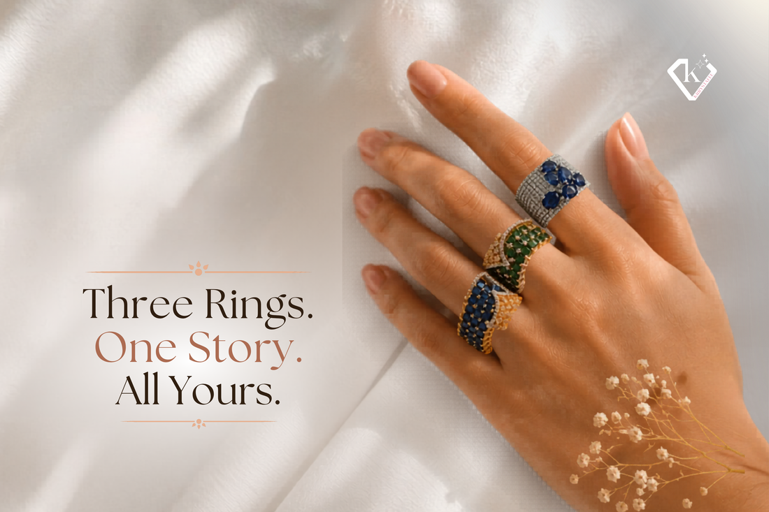 Krrystafee Stackable Ring Edit: Build Your Perfect Stack Under ₹2,000