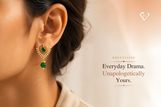 Everyday Drama, Unapologetically Yours: The Krrystafee Earring Edit