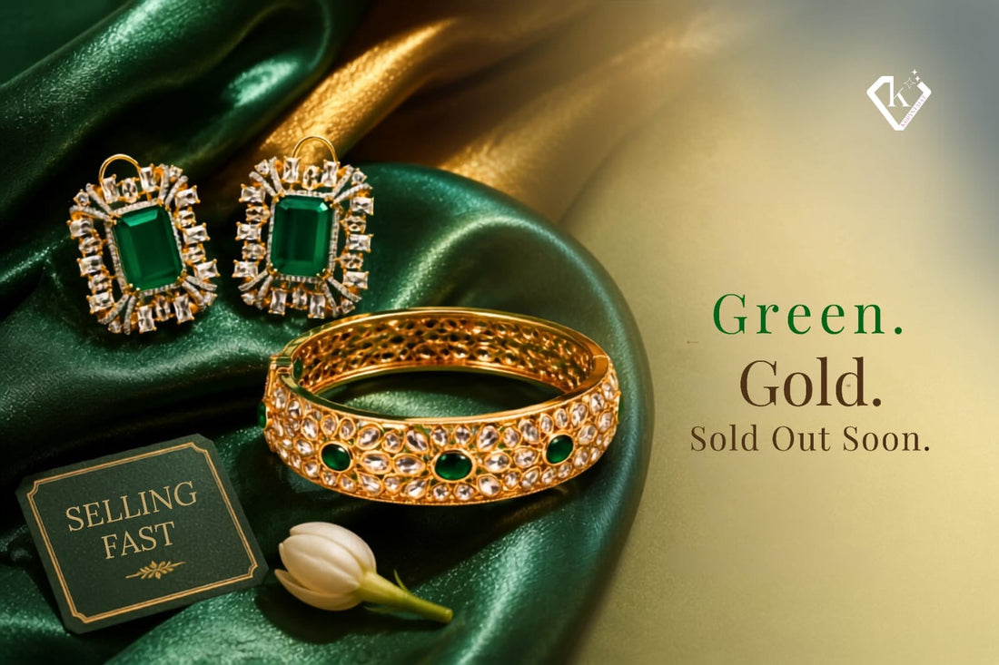 Green and Gold: The Krrystafee Emerald Edit That Sells Out First