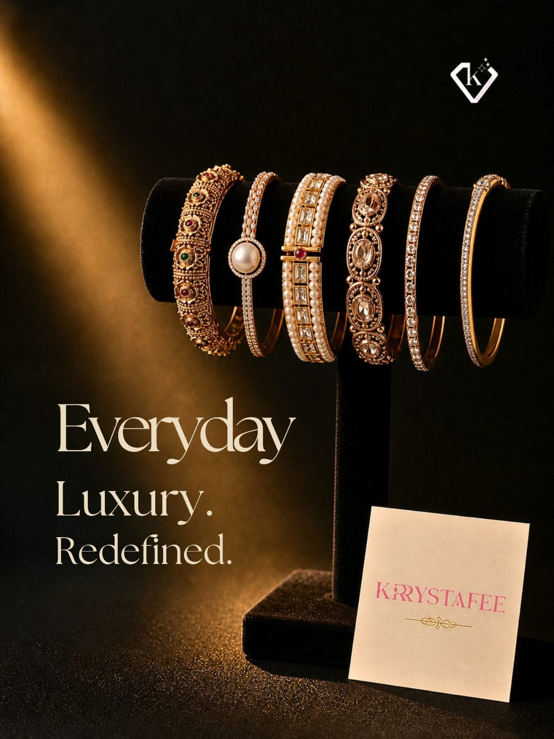 Krrystafee's Bangle Collection: The Art of Everyday Luxury | Krrystafee