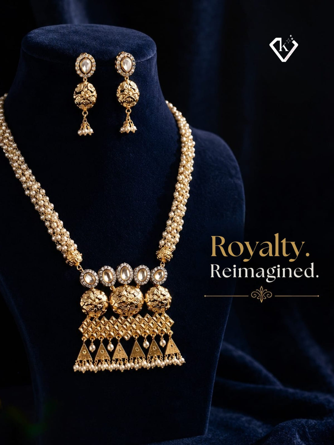 The Krrystafee Kundan-Inspired Collection: Royalty Reimagined for Modern Women