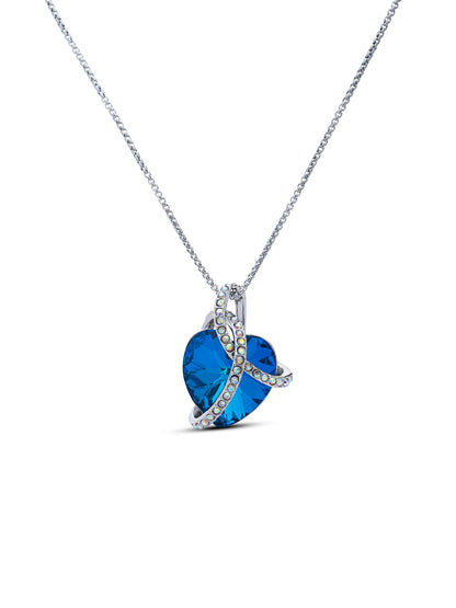 Titanic Swarovski Crystal Pendant - Blue