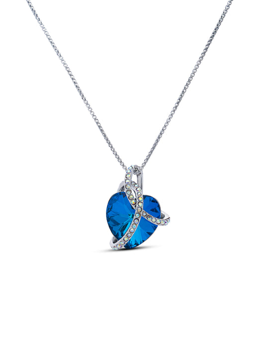 Titanic Swarovski Crystal Pendant - Blue