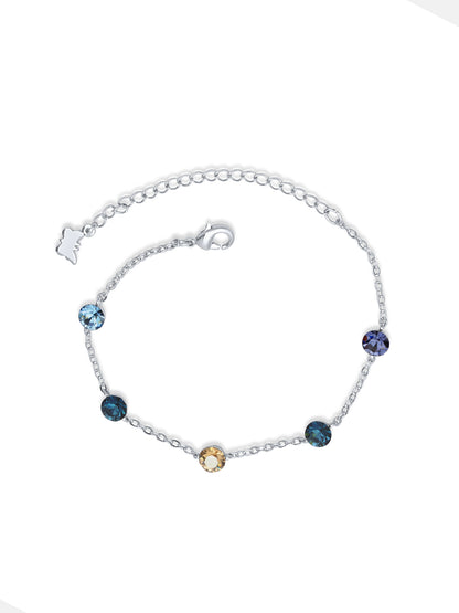 Sapphire Shades Swarovski Crystal Bracelet