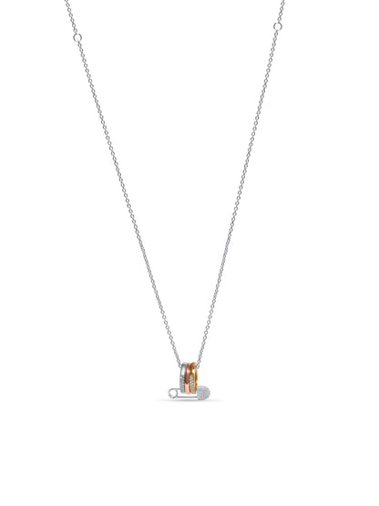 Interlace Triple Ring in Pin Pendant