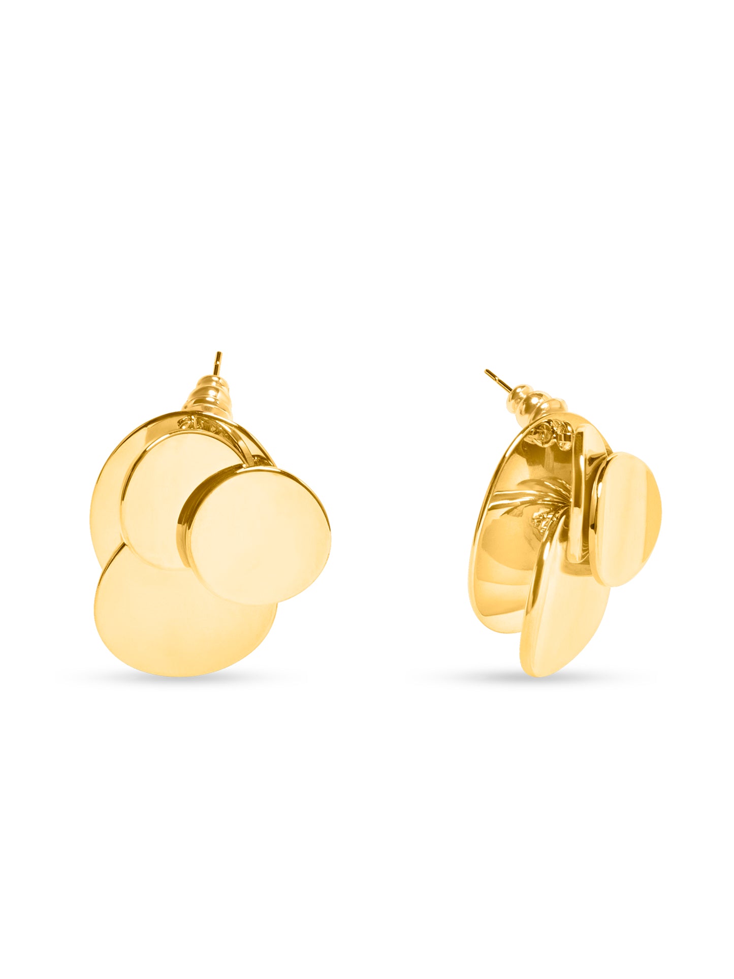 Shields In Stack Earrings