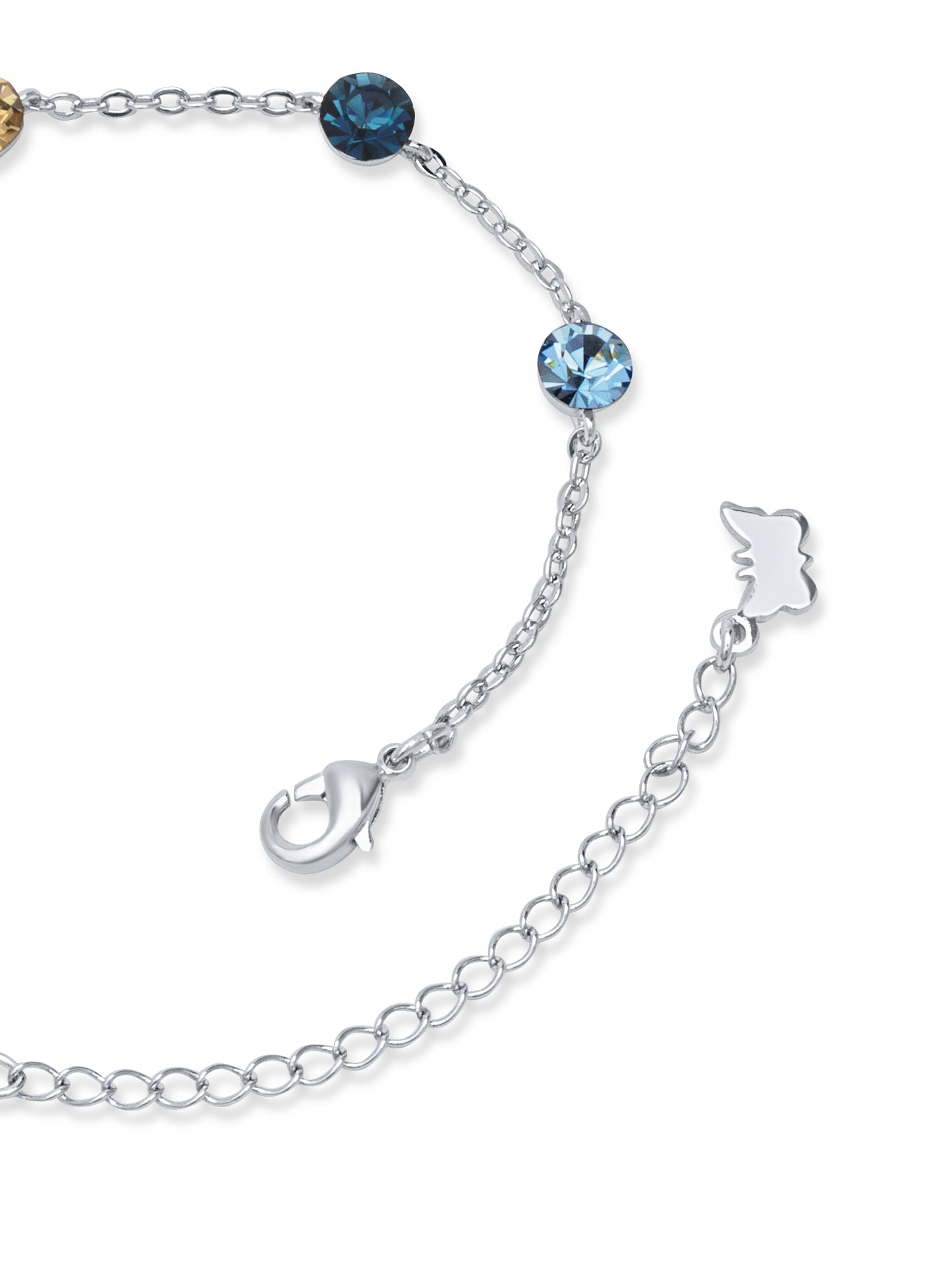 Sapphire Shades Swarovski Crystal Bracelet