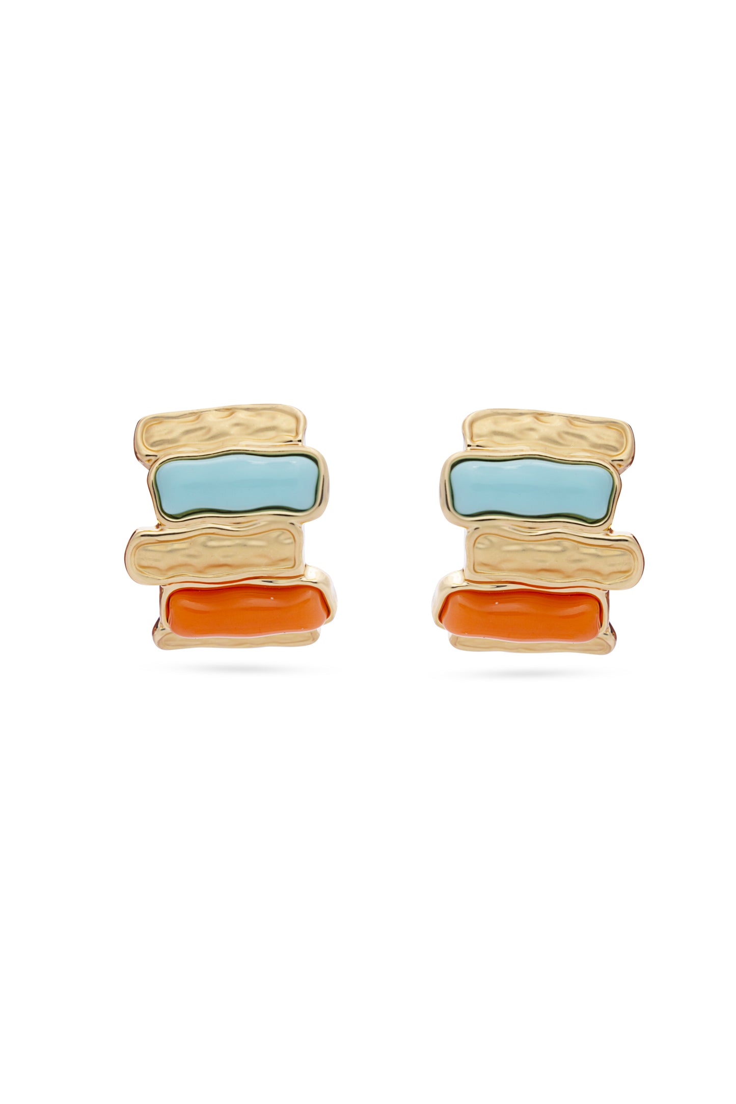 Multi Colour Brick Pendent Set