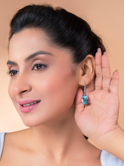 Tear Drop Swarovski Crystal Earrings