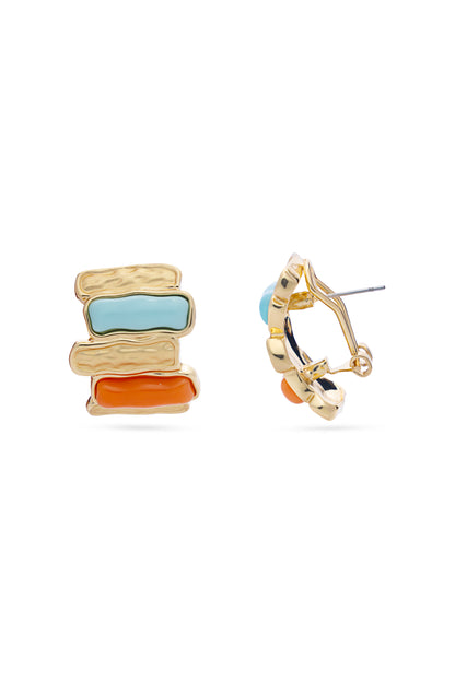 Multi Colour Brick Pendent Set
