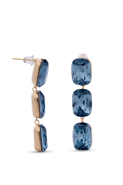 Turquoise Crytsal Danglers