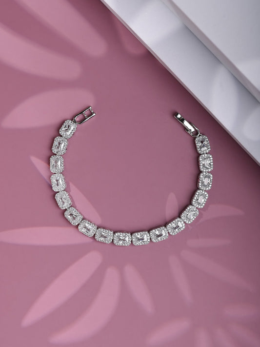 Diamond Flexible Tennis Bracelet/Wristlet