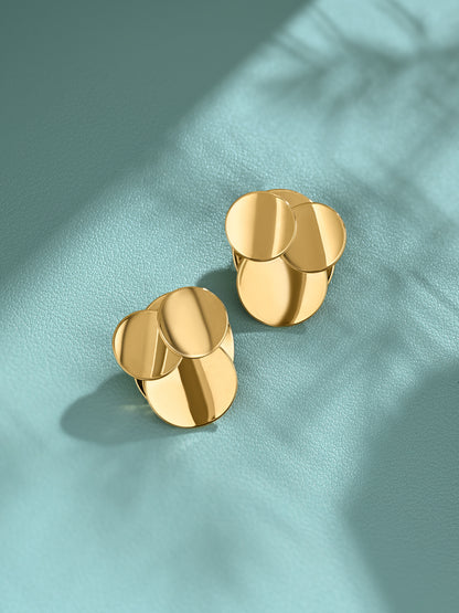 Shields In Stack Earrings