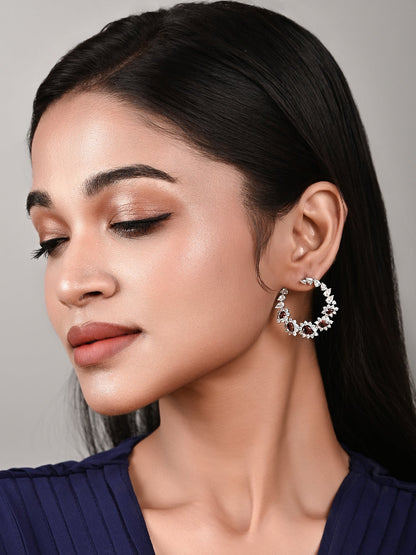 Rare Brown Diamond Hoops