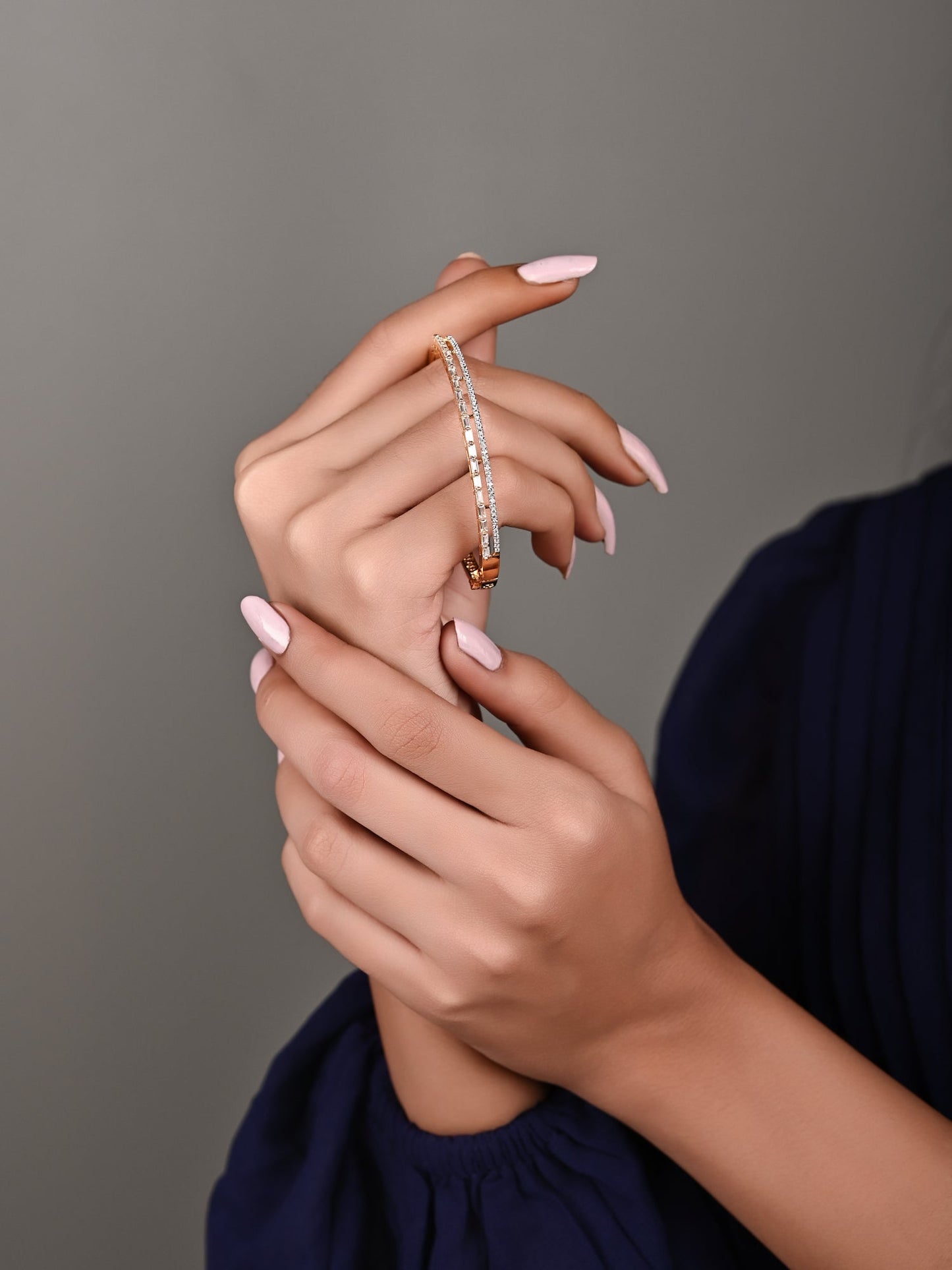 Diamond Looking Zirconia Bracelet