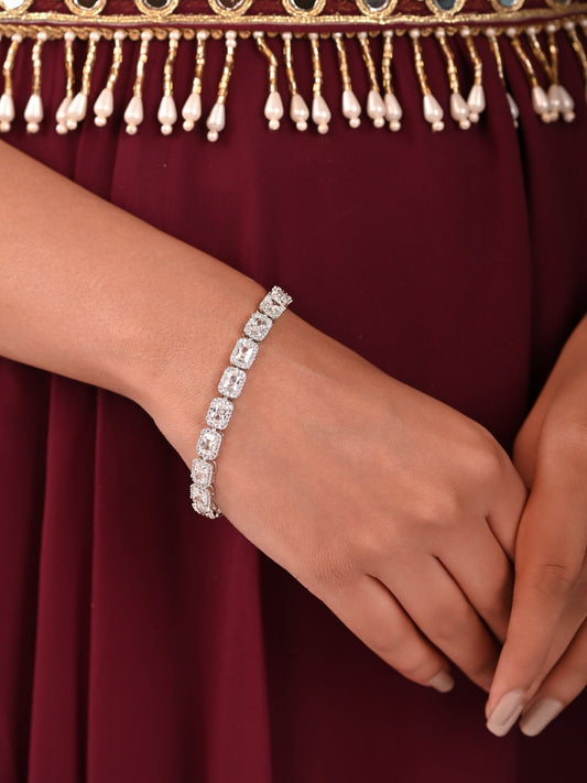 Diamond Flexible Tennis Bracelet/Wristlet