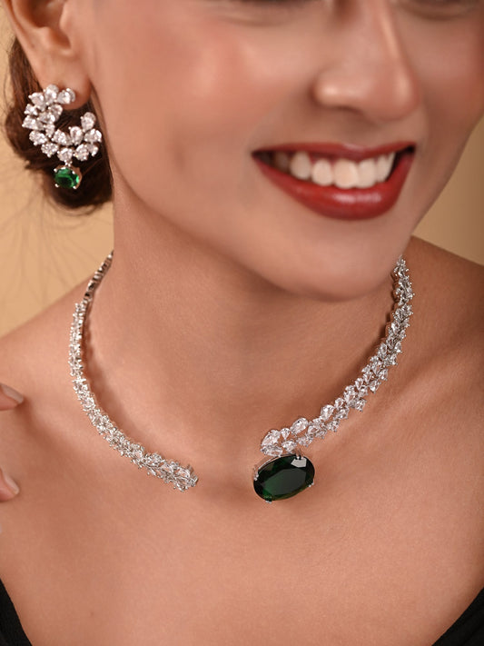 Diamond & Emerald Chic Set
