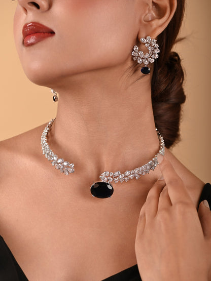 Sapphire & Diamond Chic Set