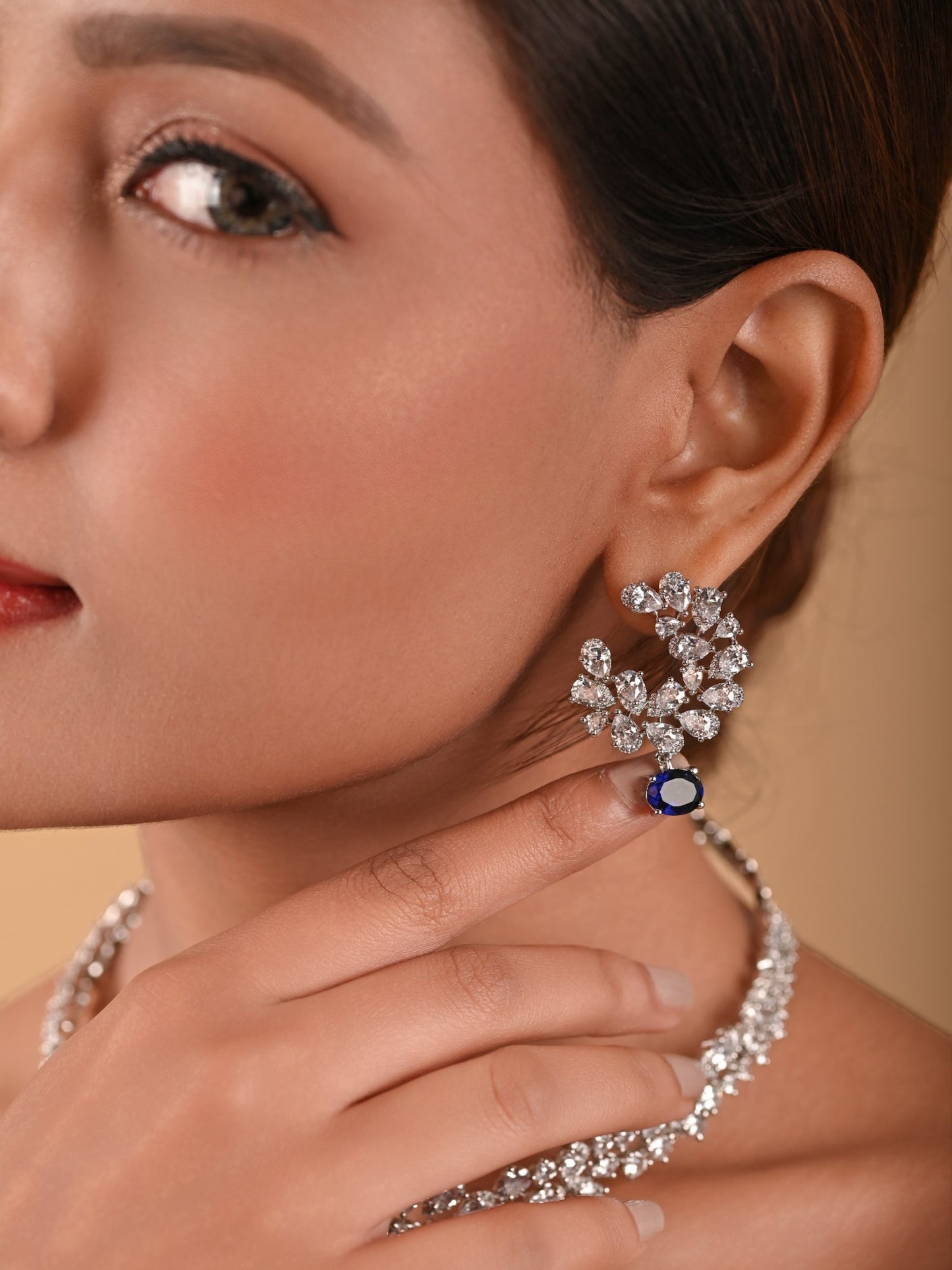 Sapphire & Diamond Chic Set