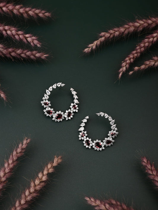 Rare Brown Diamond Hoops