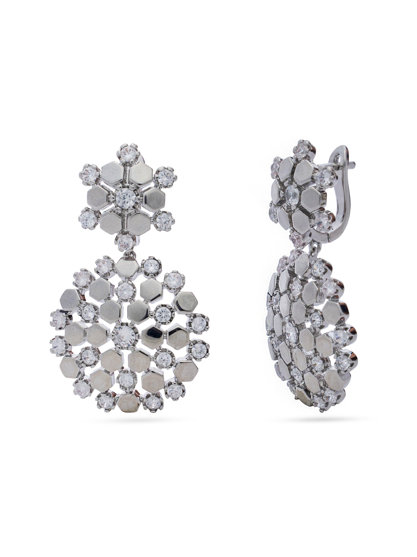 Honey Comb Earrings