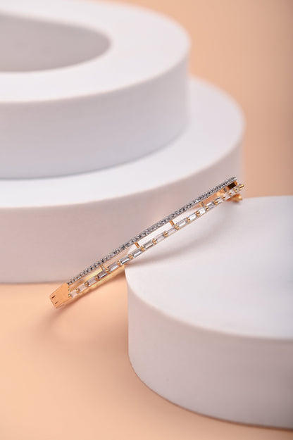 Diamond Looking Zirconia Bracelet