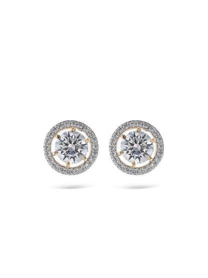 Swarovski Crystal Stud with Halo