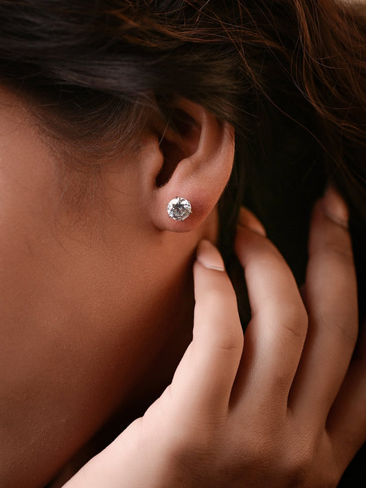 Swarovski Crystal Round Stud