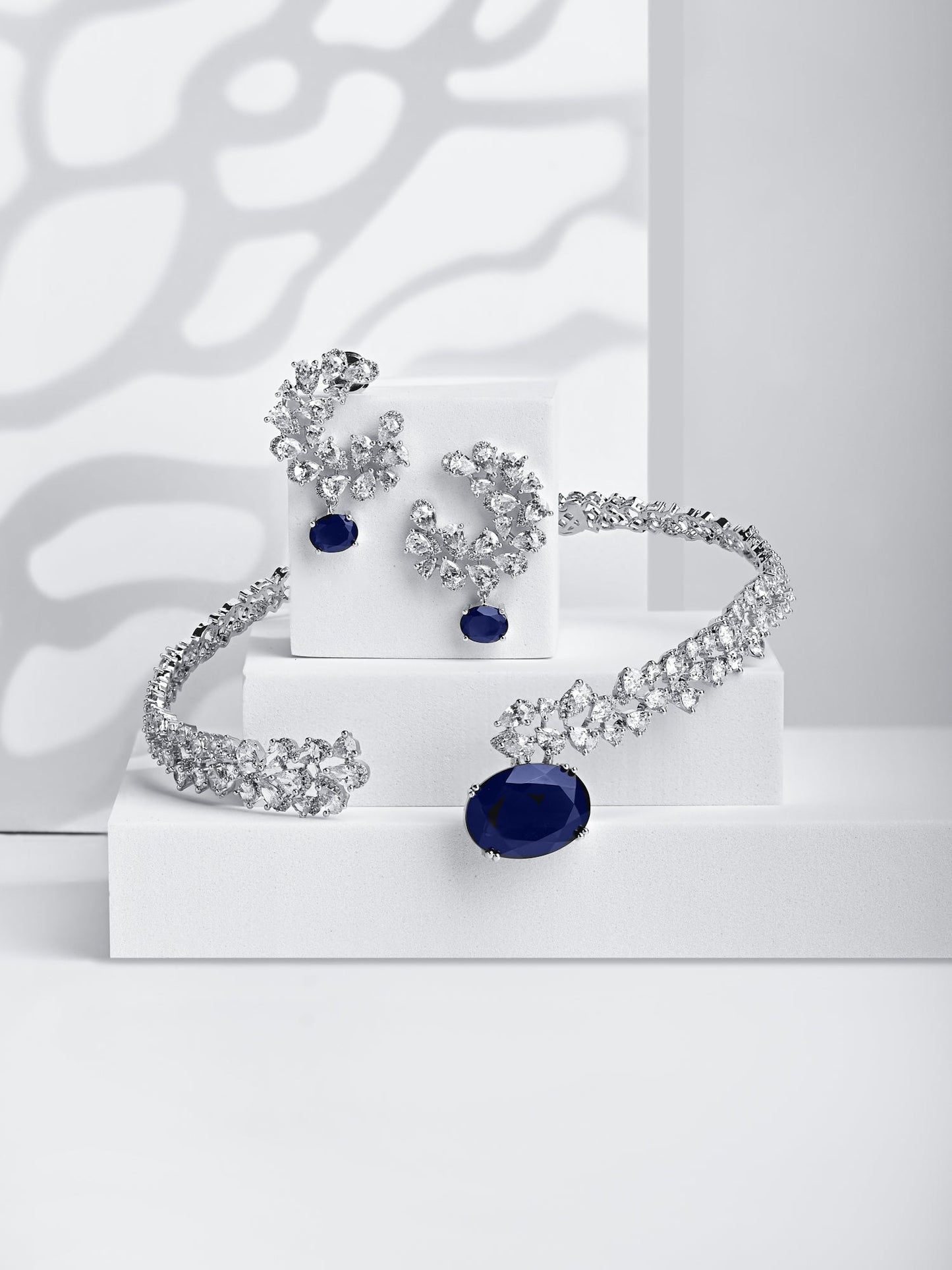 Sapphire & Diamond Chic Set