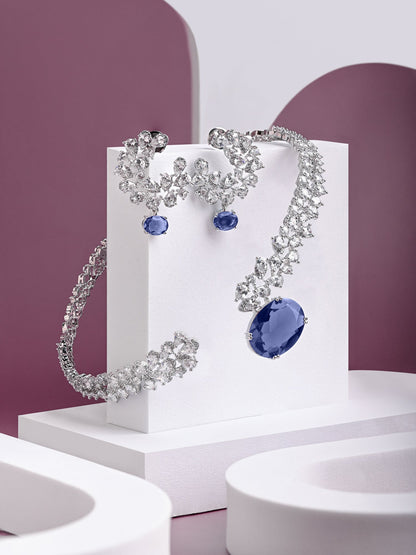 Sapphire & Diamond Chic Set