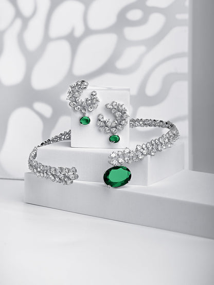 Diamond & Emerald Chic Set