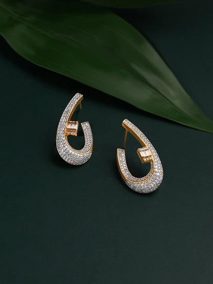 Italian Hook Shape Earrings