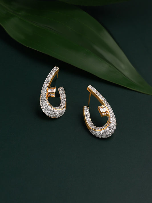 Italian Hook Shape Earrings